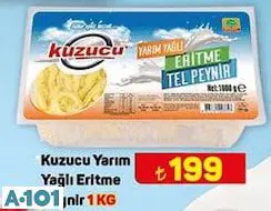 KUZUCU YARIM YAĞLI ERİTME PEYNİR 1 KG